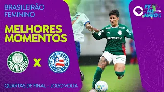HIGHLIGHTS: PALMEIRAS 1 (4) X (5) 1 BAHIA | WOMEN'S BRASILEIRÃO | QUARTER-FINALS | SECOND LEG