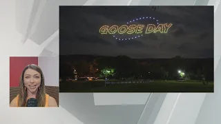 ‘#HONK:’ Lucky Friday, drone show kick off Goose Day festivities in Lewistown