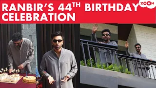 Ranbir Kapoor Turns 44: Cuts Cake With Paps, Waves From New Home Balcony