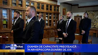 Examen de capacitate preoţească în Arhiepiscopia Dunării de Jos