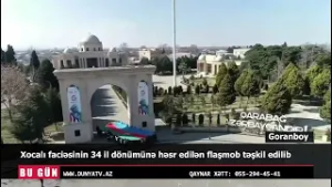 Goranboyda Xocalı faciəsinin 34 il dönümünə həsr