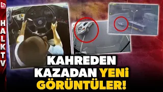 FACİA RESMEN 'GELİYORUM' DEMİŞ! 2 kişinin öldüğü otobüs kazasında kahreden görüntüler ortaya çıktı!