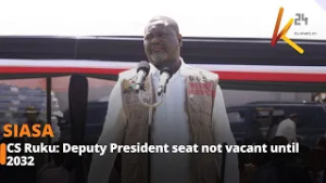 CS Ruku: Deputy President seat not vacant until 2032