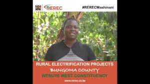 RURAL ELECTRIFICATION PROJECT IN WEBUYE WEST CONSTITUENCY