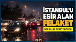 Son Dakika: Şiddetli Yağış ve Fırtına Sürüyor! İstanbul'da Son Durum | NTV