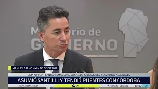 Manuel Calvo: "Vemos de buena manera la llegada de Santilli a la jefatura de Gabinete"