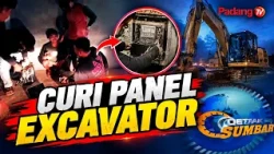 EXCAVATOR PANEL STOLEN