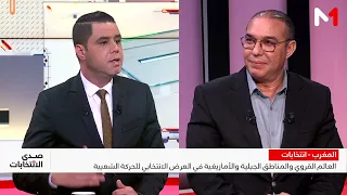 محمد أوزين الأمين العام لحزب الحركة الشعبية ضيف برنامج  صدى الانتخابات