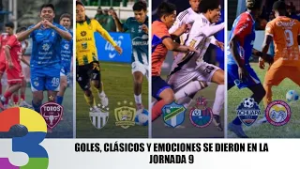 Goles, clásicos y emociones se dieron en la Jornada 9