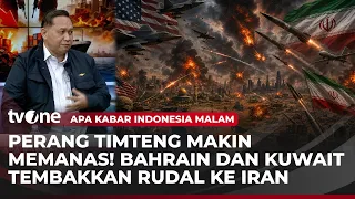 Purn. Agung: Jet Tempur Bahrain & Kuwait Ikut AS Menyerang Iran dengan Menembakkan Rudal jarak Jauh