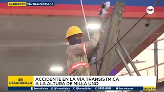 Utility pole removed following accident on Transístmica Highway