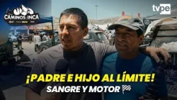 An emotional story! Joel Manya and his father at Caminos del Inca
