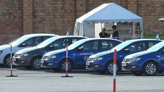 International Driving Skills Competition Held in Pinsk Under the Auspices of DOSAAF