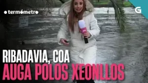 RIBADAVIA, coa AUGA polos XEONLLOS | O TERMÓMETRO
