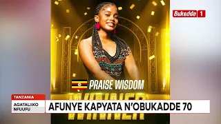 Agataliikonfuufu: Mwana muwala Praise Wisdom eyali Miss Bukedde 2024 awangudde emmotoka kapyata.....