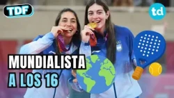 🏆 She's 16, won gold, and will now play in the World Championship with the Argentine national team