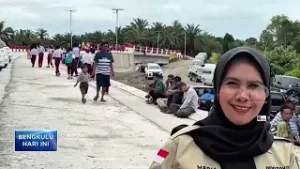 GUBERNUR BENGKULU RESMIKAN JEMBATAN AIR MATAN SELUMA