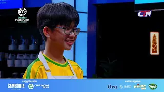 ខ្ញុំពិតជាសប្បាយចិត្តណាស់ដែលអាចធ្វេីម្ហូបបានល្អ ក្នុងវគ្គនេះ 😊