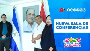 Inauguración: Sala de Conferencias «Miguel D’Escoto Brockmann» ?️