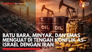 Batu Bara, Minyak, dan Emas Menguat di Tengah Konflik AS–Israel dengan Iran | 2ND SESSION CLOSING