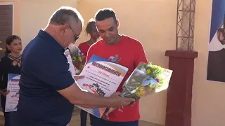 Municipal act held in Niquero for National Rebellion Day
