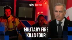Mark Carney confirms four dead and dozens injured in fire at Canadian military base