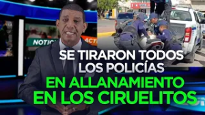 "SE TIRARON LOS MONOS" la policía acabando con todo en Los Ciruelitos