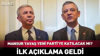 Will Mansur Yavaş Join the New Party? The First Statement Is Here