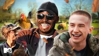 “Put My Chicken Down!” ArrDee and Jordan Stephens Visit Fekky’s Farm | In Search of Peace