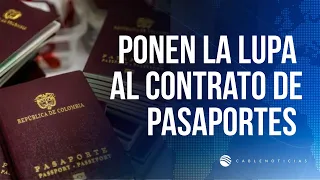 The Office of the Comptroller General puts the passport contract under the microscope