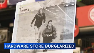 Hardware store owner says thieves stole more than $1,000 in merchandise