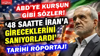 US Challenges Israel! Historic Interview with Iranian President Pezeshkian!