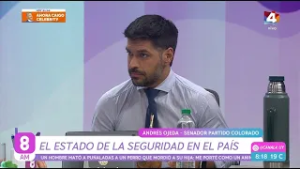 8AM - Andrés Ojeda sobre la seguridad en Uruguay