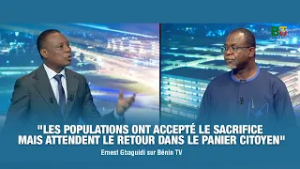 Ernest Gbaguidi : "les populations ont accepté le sacrifice mais attendent le panier citoyen"