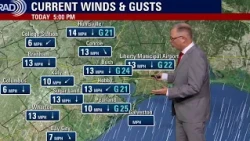 Houston weather: Oct 17 evening forecast