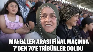 From 7 to 70, crowds fill the stands for the neighborhood final match in Erdemli