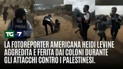 American photojournalist Heidi Levine attacked and injured by Israeli settlers in the West Bank