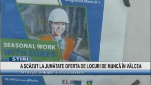 A SCĂZUT LA JUMĂTATE OFERTA DE LOCURI DE MUNCĂ ÎN VÂLCEA