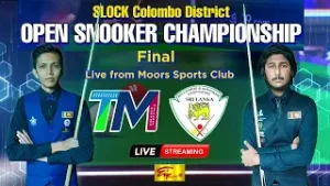 Open Snooker Championship | Final | Live From Moors Sports Club Colombo | 2025-12-14