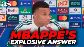 MBAPPÉ delivers a BRUTAL RESPONSE when asked about RAPHINHA and DEMBÉLÉ