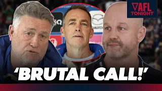 Confusion amongst fans as Clarkson sacked as Roos coach + Nicks responds to his future | AFL Tonight
