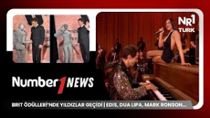 Haber | Brit Ödülleri’nde Yıldızlar Geçidi | Edis insansı robotla tanıştı | Dua Lipa, Mark Ronson