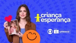 Isabelle Drummond has already joined this movement. Have you? | Criança Esperança | TV Globo