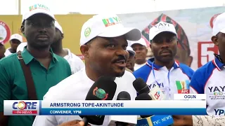 2027 Election: 10,000 Youths, Students stage walk for President Tinubu, Senator Adeola in Abeokuta.!