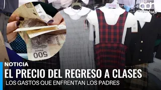 Back to school: School uniforms and footwear in Mexico City exceed 3,300 pesos per student