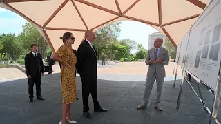 Prezident İlham Əliyev və birinci xanım Mehriban Əliyeva Naxçıvanda