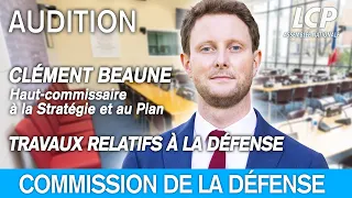 Clément Beaune, Haut-commissaire à la Stratégie et au Plan, sur ses travaux relatifs à la défense
