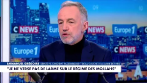 Emmanuel Grégoire : «Je ne vais pas verser une seule larme sur le régime des mollahs»