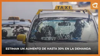 Taxis expect more passengers during "Minguito" festivities