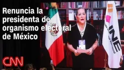 What does Guadalupe Taddei's resignation from the INE imply amidst corruption allegations?